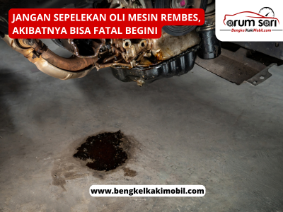 oli mesin rembes